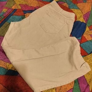 LEE RIDERS KHAKI JEANS EUC